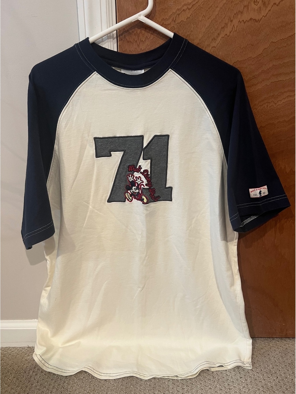 Vintage Walt Disney World Baseball T-Shirt